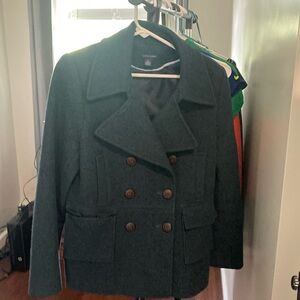 Womens size 8 Navy Tommy Hilfiger wool pea coat